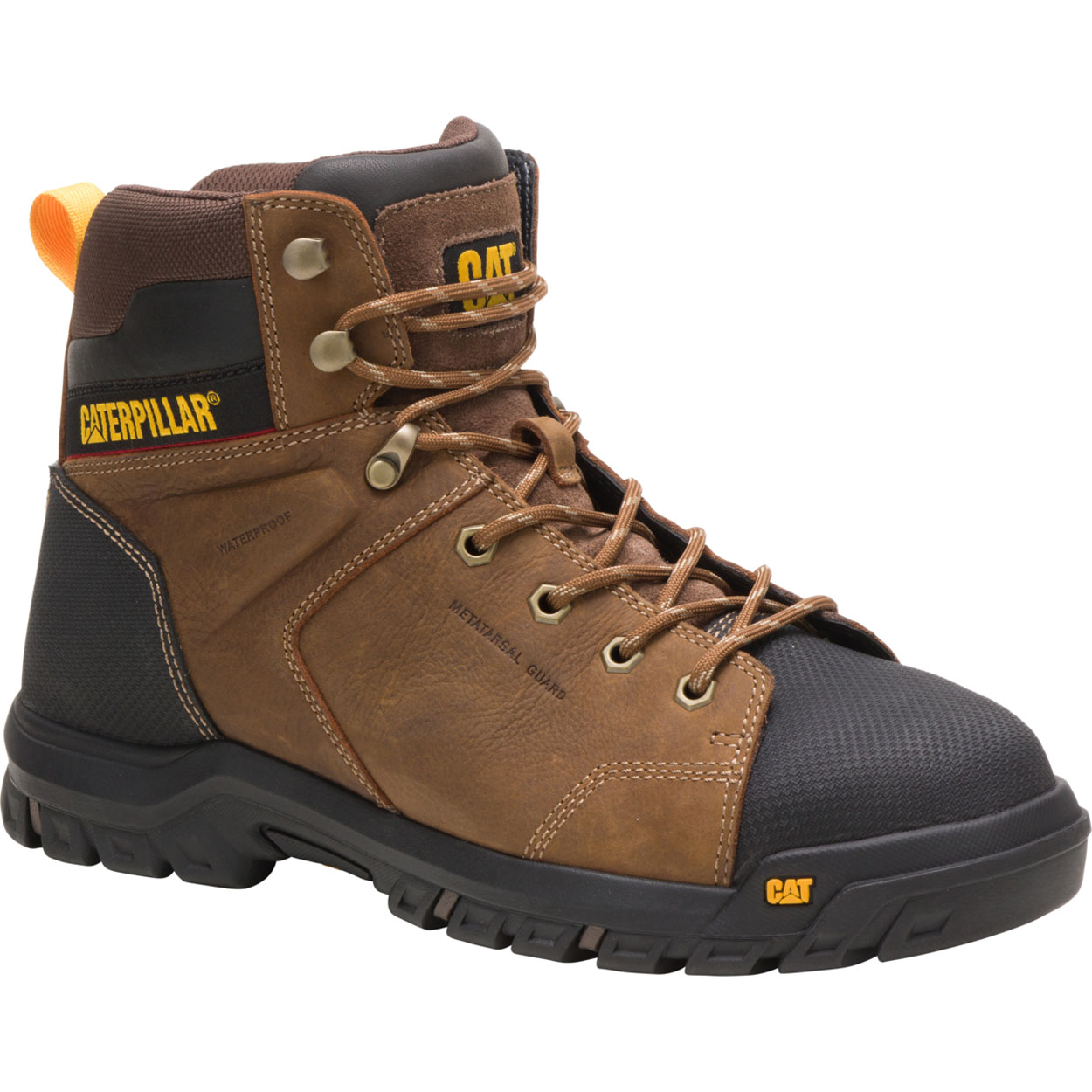 Caterpillar Men's Wellspring Safety Boots Brown CAT-45189